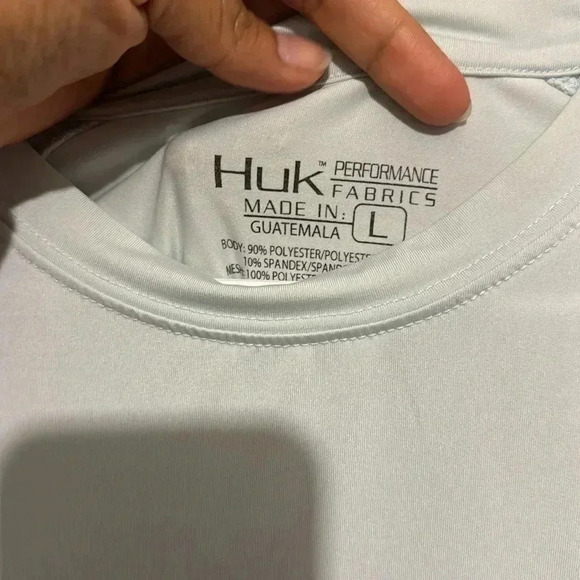 Huk Men’s Texas Redfish Long-Sleeve Performance Shirt - Picture 3 of 5